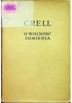 O wolność sumienia