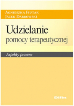 Udzielanie pomocy terapeutycznej