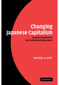 Changing Japanese Capitalism