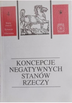 Koncepcje negatywnych stanów rzeczy