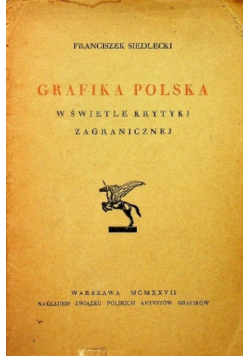 Grafika polska w świetle krytyki zagranicznej 1927 r.