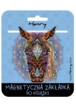 Zakładka magnetyczna. Mandala Koń