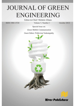 JOURNAL OF GREEN ENGINEERING Volume 5, No. 1; Special Issue