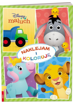 Disney maluch. Naklejam i koloruję