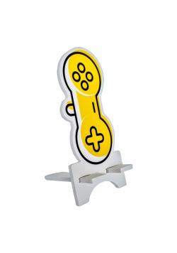 Podstawka pod telefon gamer yellow