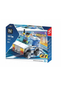 Klocki Blocki MyPolice 2w1 101 el.