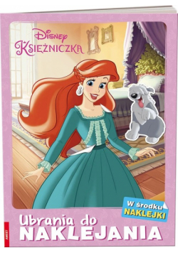 Disney Księżniczka Ubrania do naklejania