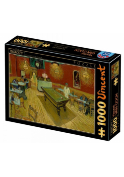 Puzzle 1000 Van Gogh, Nocna kawiarnia