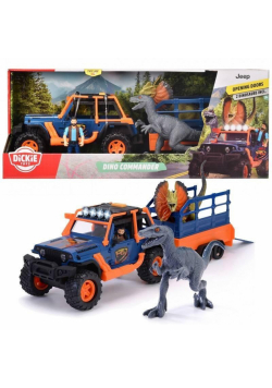 Pojazd Jeepster Commander z figurkami dinozaurów