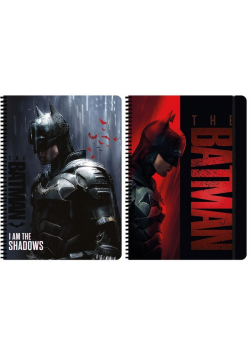Kołozeszyt A4/80K kratka Batman