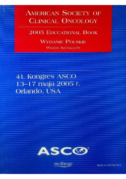 41 Kongres Asco 13 - 17 Maja 2005 Orlando