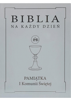 Biblia na każdy dzień. Komunia srebro TW