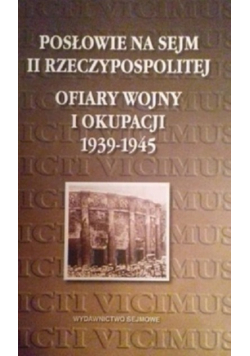 Posłowie na sejm II Rzeczypospolitej