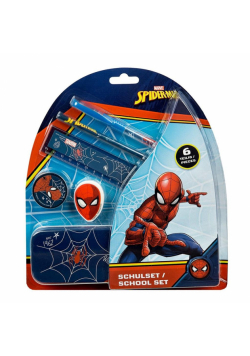 Zestaw przyborów szkolnych Spider-Man 6el