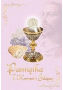 Pamiątka I Komunii Świętej. Różowa
