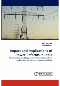 Impact and Implications of Power Reforms in India
