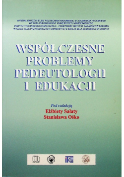 Współczesne problemy pedeutologii i edukacji