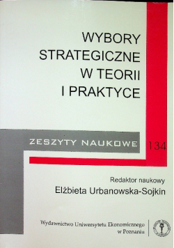 Wybory Strategiczne W Teorii I Praktyce