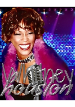 Whitney Houston Tribute Music Blank   Drawing Journal