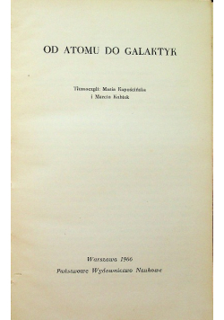 Od atomu do galaktyki