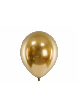 Balony Glossy złoty 30cm 50szt