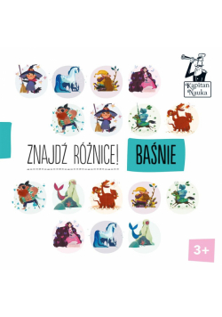 Znajdź różnice! Baśnie 3+