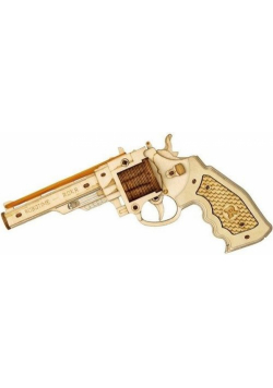 Robotime Drewniane Puzzle 3D Pistolet M60