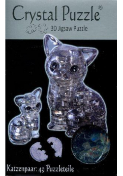Crystal puzzle Kotki