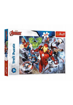 Puzzle 200 Waleczni Avengersi TREFL