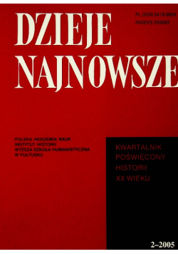 Dzieje najnowsze 2