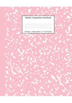 Marble Composition Notebook College Ruled