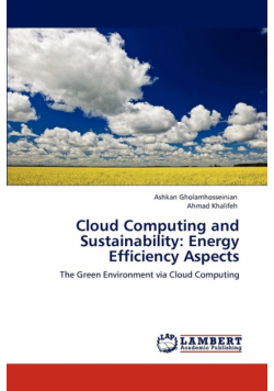Cloud Computing and Sustainability