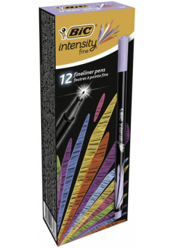 Cienkopis Intenstity fine - liliowy (12szt) BIC