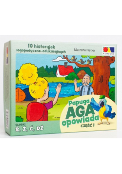 Historyjki obrazkowe. Papuga Aga opowiada cz.1