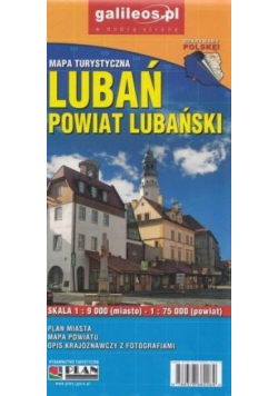 Mapa turystyczna - Lubań/Powiat Lubański