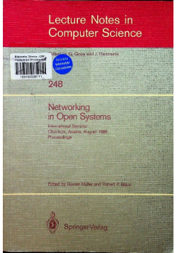 Networking in open systems