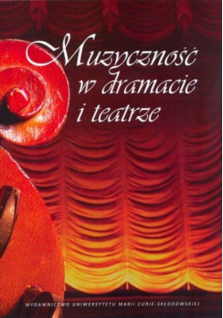 Muzyczność w dramacie i teatrze