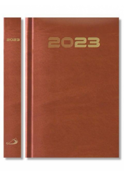 Terminarz 2023 B6 Standard broązowy