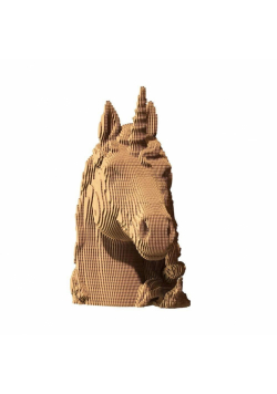 Puzzle 3D kartonowe - Jednorożec