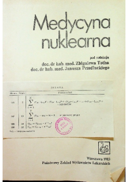 Medycyna nuklearna