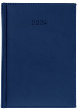 Kalendarz 2024 B5 tygodniowy z notesem Vivella granat