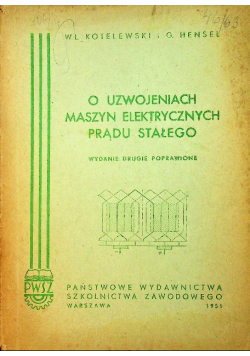 O uzwojeniach maszyn elektrycznych prądu stałego