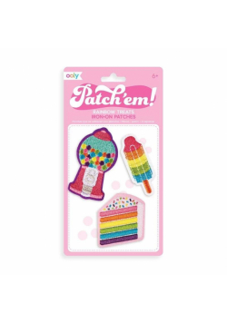 Naprasowanki Patch Em - Tęczowe Przysmaki