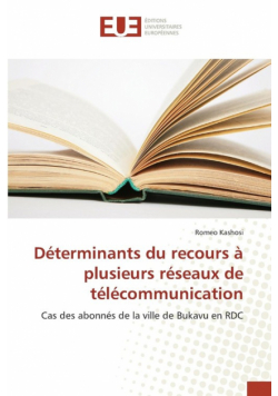 Déterminants du recours à plusieurs réseaux de télécommunication