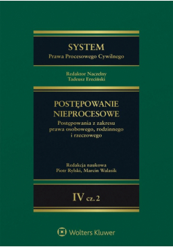 System Prawa Procesowego Cywilnego T.4