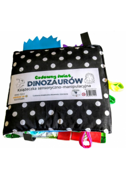 Książeczka sens.-manipul. Cudowny świat dinozaurów