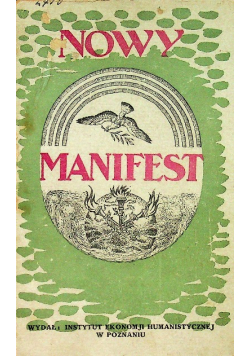 Nowy manifest 1922 r.