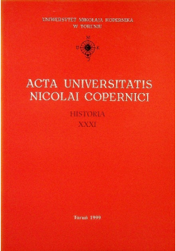 Acta Universitatis Nicolai Copernici historia XXX