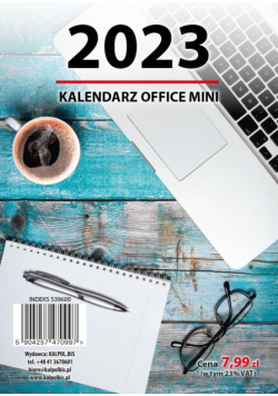 Kalendarz 2023 biurkowy Office mini