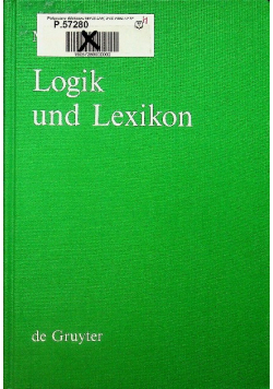 Logik und lexikon